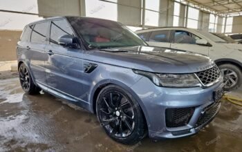 RANG ROVER SPORT 2019 – Auto auction – SOLD