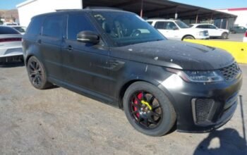 LAND ROVER RANGE ROVER SPORT 2022 Auto auction