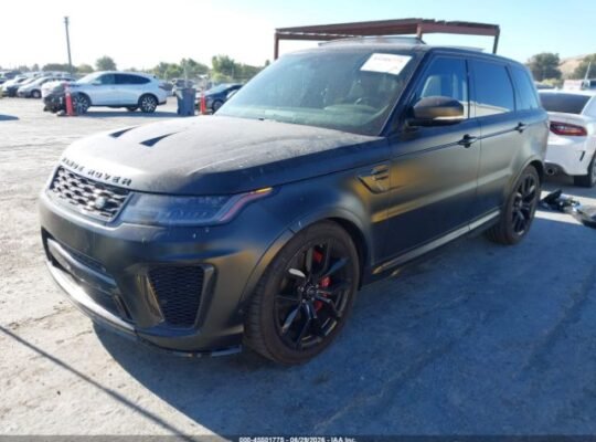 LAND ROVER RANGE ROVER SPORT 2022 Auto auction