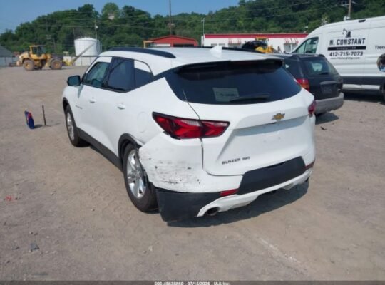 SOLD… CHEVROLET BLAZER AWD 2LT 2022 Auto Auction