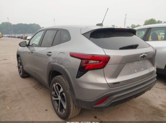 SOLD… CHEVROLET TRAX FWD 1RS 2025 Auto Auction