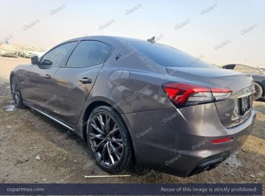 SOLD – MASERATI GHIBLI 2022 – Auto auction