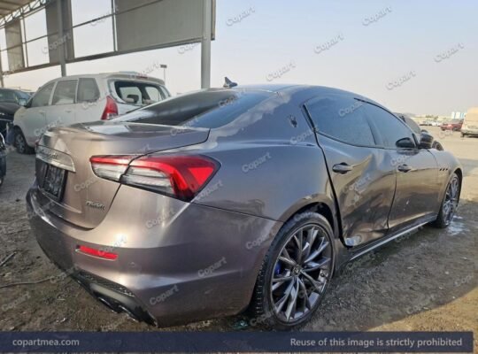 SOLD – MASERATI GHIBLI 2022 – Auto auction