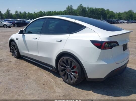 SOLD..@@TESLA MODEL Y PERFORMANCE DUAL 2022 Auto auction