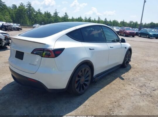 SOLD..@@TESLA MODEL Y PERFORMANCE DUAL 2022 Auto auction