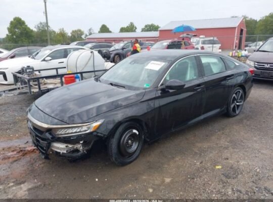 SOLD…!!!HONDA ACCORD SPORT 2022 Auto auctions
