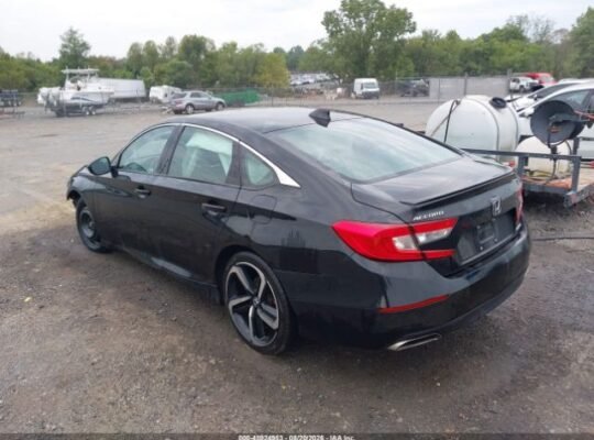 SOLD…!!!HONDA ACCORD SPORT 2022 Auto auctions