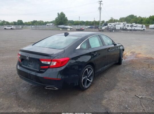 SOLD…!!!HONDA ACCORD SPORT 2022 Auto auctions