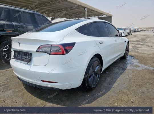 SOLD …!! TESLA MODEL 3 – 2022 – Auto auction